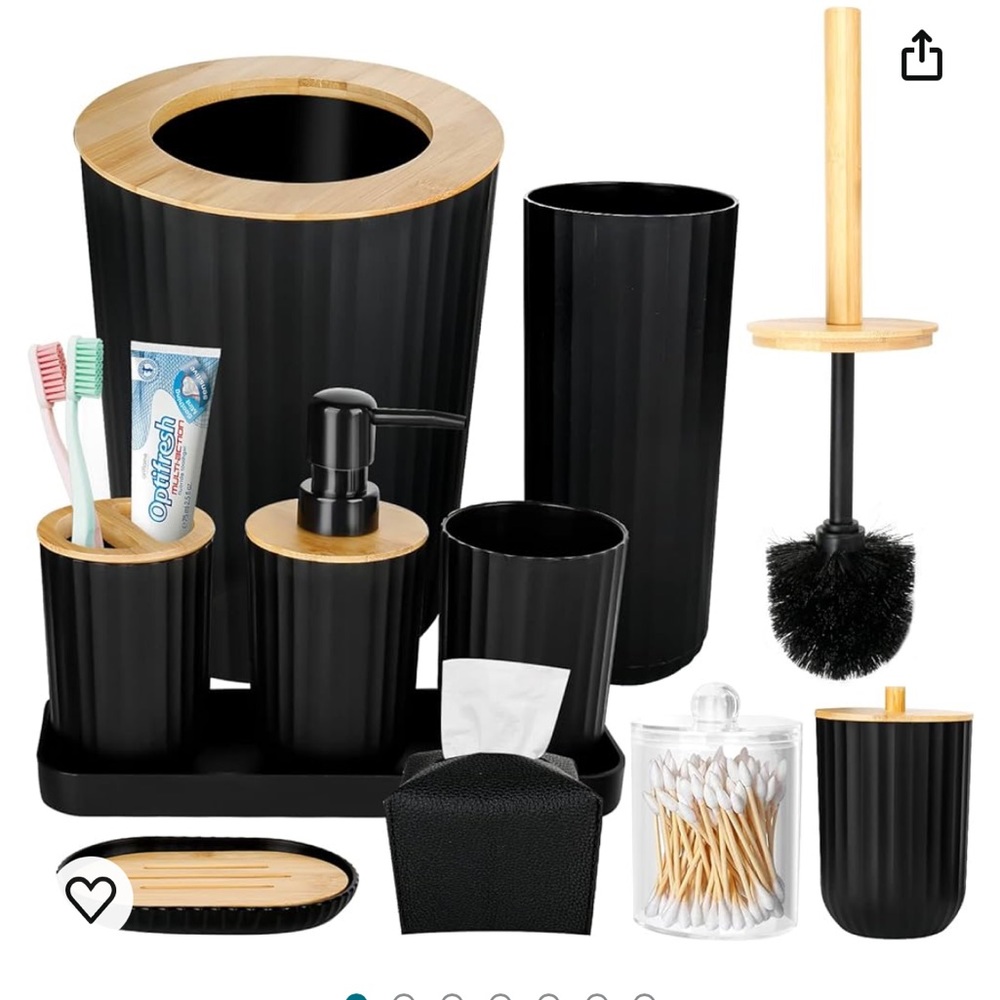 10 Piece bathroom set